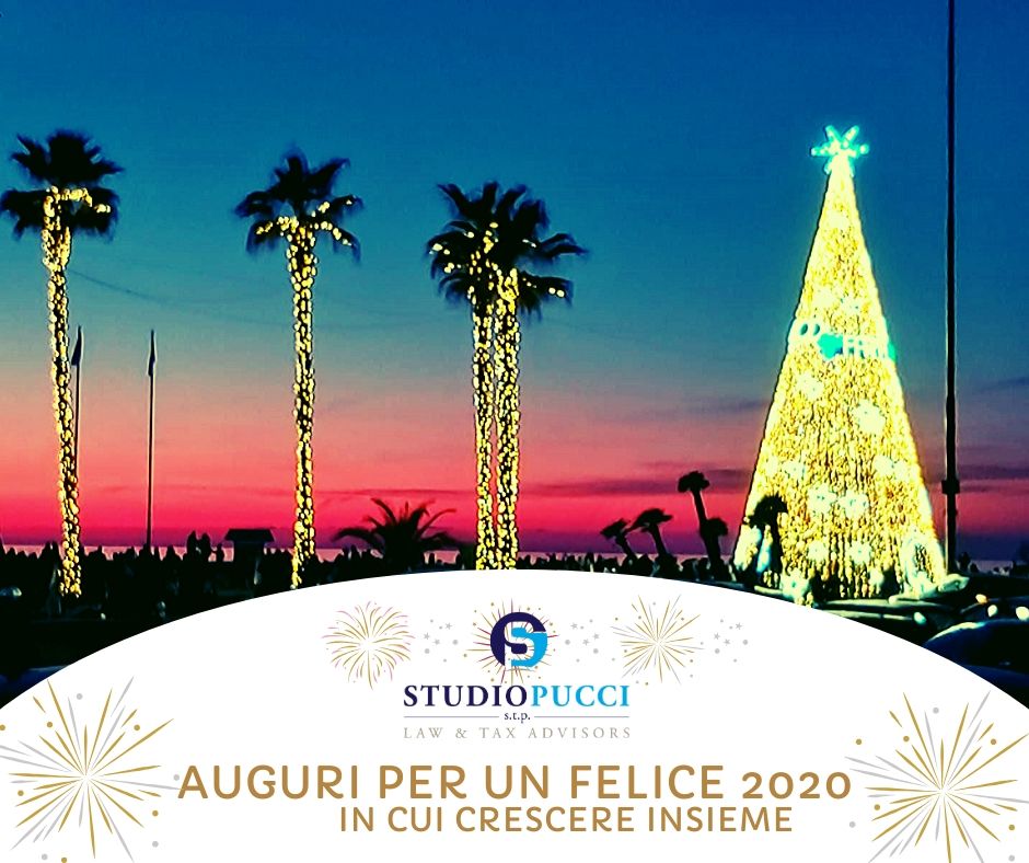 Auguri per un felice 2020 in cui crescere insieme