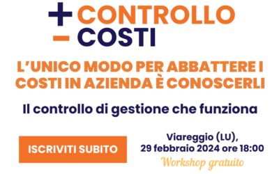 Vuoi scoprire come abbattere i costi in azienda? Incontro gratuito a Viareggio (LU)