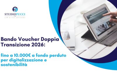Bando Voucher Doppia Transizione 2026: fino a 10.000€ a fondo perduto per digitalizzazione e sostenibilità