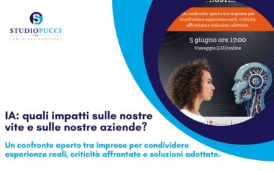 “IA: quali impatti sulle nostre vite e sulle nostre aziende?” Incontro 5 giugno 2025