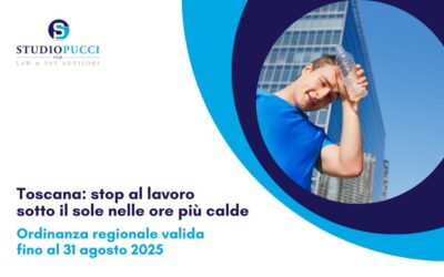 Toscana: stop al lavoro sotto il sole nelle ore più calde