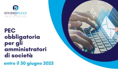 PEC obbligatoria per gli amministratori delle società entro il 30 giugno 2025