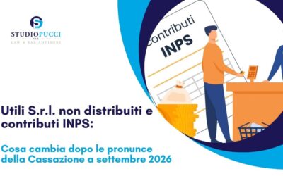 Utili S.r.l. non distribuiti e contributi INPS: cosa cambia dopo la Cassazione 2026