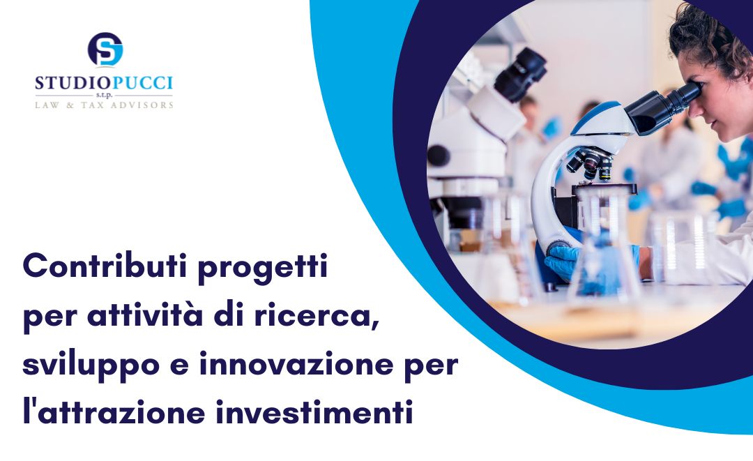 Contributi attività di ricerca sviluppo e innovazione